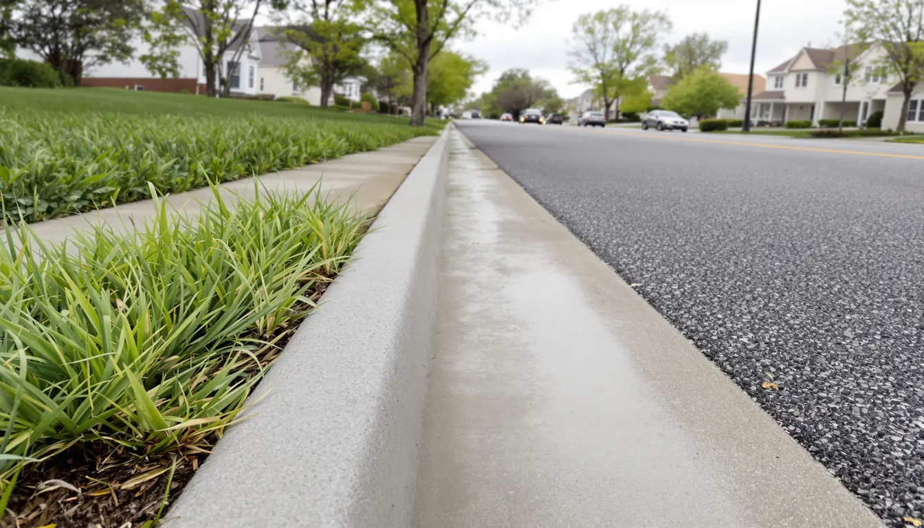 Concrete Curbs & Gutters in Lenexa, KS — local concrete services | Ford Concrete
