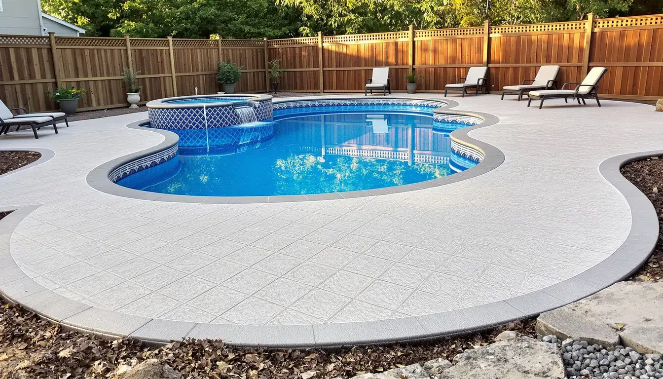 Concrete Pool Decks in Lee's Summit, MO — local concrete services | Ford Concrete