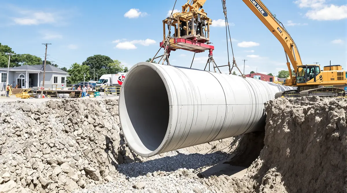 Sitework challenges in Harrisonville